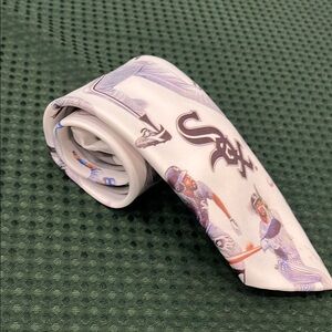 Tie‎ Chicago White Sox baseball tie Ralph Marlin tie MLB White Sox Baseball